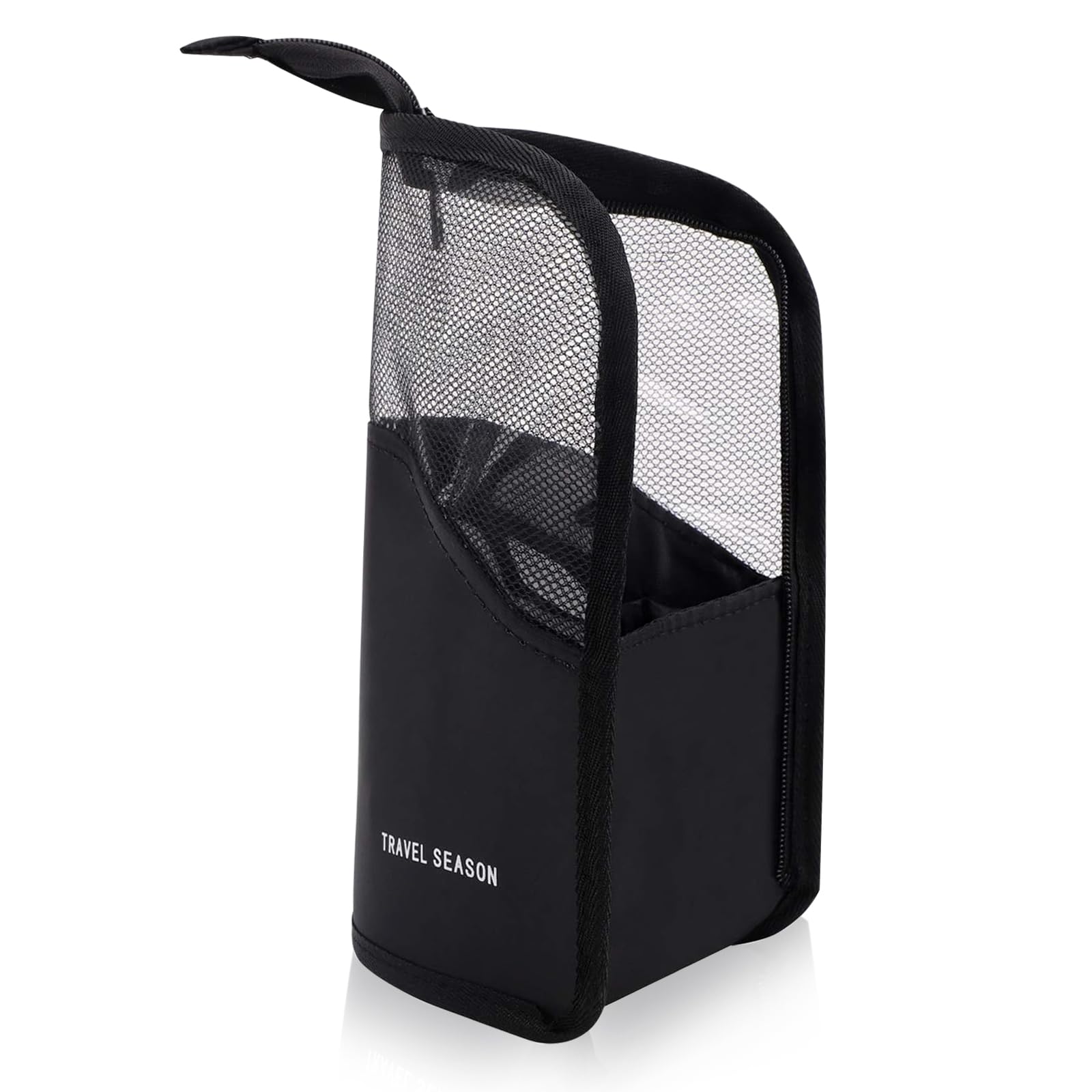 Estuche de Brochas de Maquillaje，Neceser portátil e Impermeable de Viaje para brochas de Maquillaje, Organizador de Viaje Impermeable Cremallera Bolsa para Pinceles de Maquillaje Caja de lápices