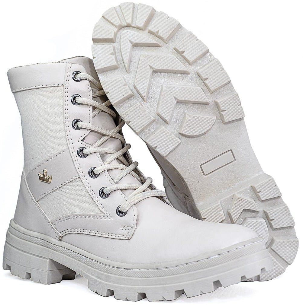 Coturno Feminino Bota Confort Tratorado Cano Curto 1200 em promoção! Veja a oferta e mais achadinhos de Botas 5 Hoje é o melhor dia para comprar Coturno Feminino Bota Confort Tratorado Cano Curto 1200 com aquele preço maroto! Promoção! Aproveite a oferta! 5