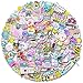 Pegatinas 200 piezas bonitas stickers para monopatín, ordenador portátil, botella de agua, teléfono, vinilo de viaje, paquete de pegatinas impermeables