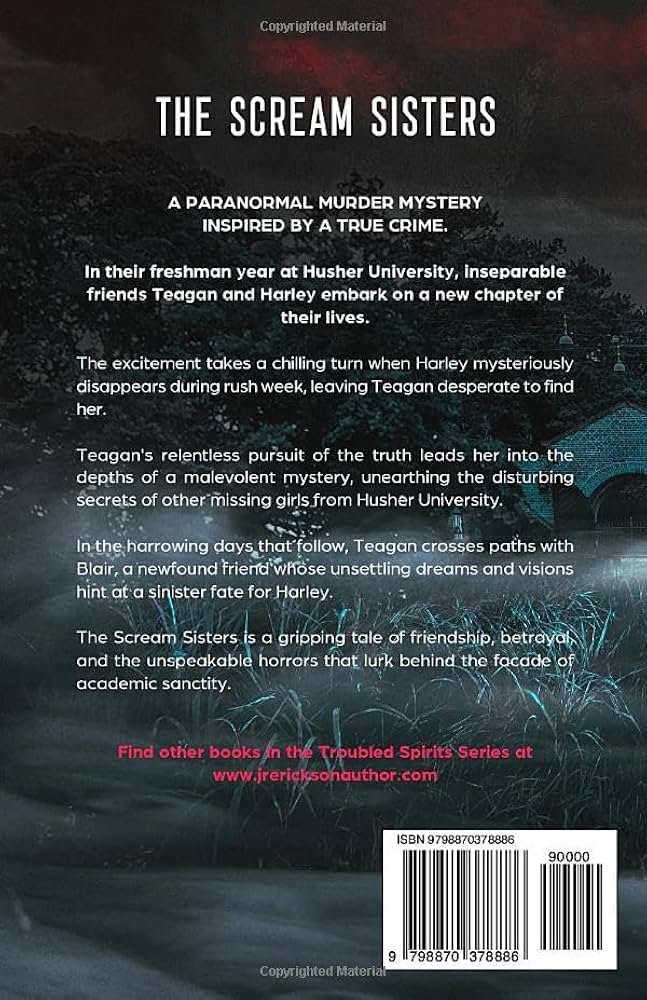 You Amazon.com: The Scream Sisters: A Troubled Spirits Novel