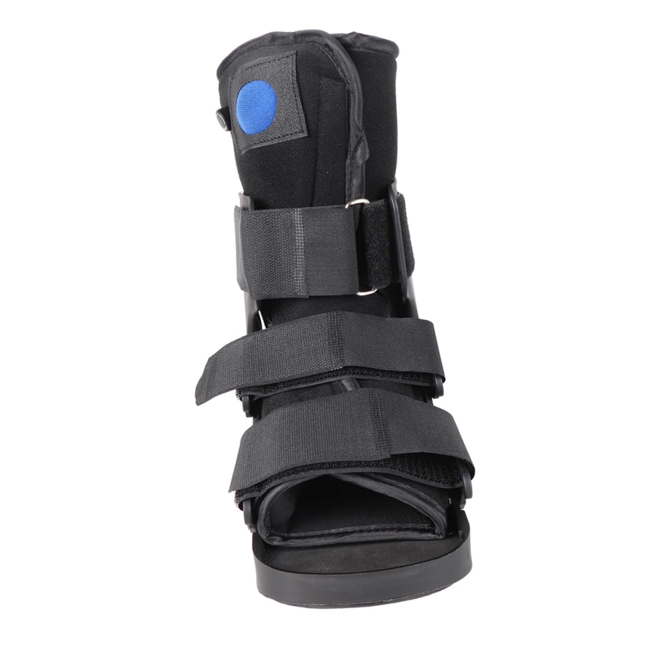 Low-profile Ankle Fixation Shoe with Inflatable Cushion Medical Foot Brace for Post-surgery Walking Boot for Sprained and Broken Foot Support Adult and Pediatric