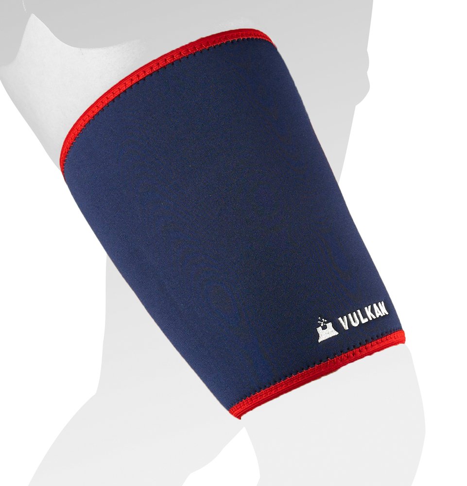VulkanClassic 3010 Thigh and Hamstring Support Sleeve with Breathable Aerotherm Lining - X-Large