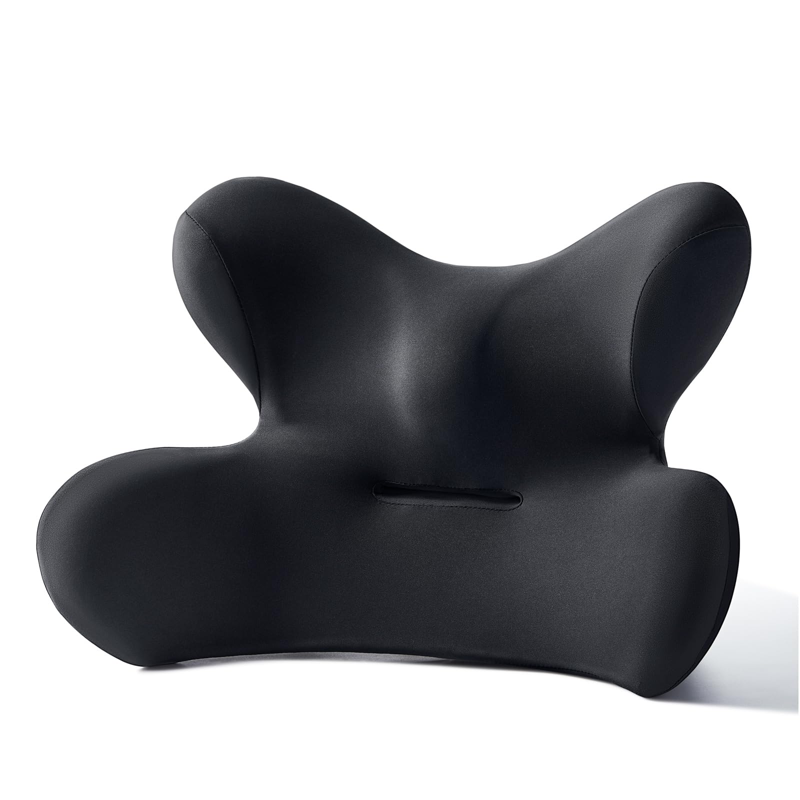 Cuscino Lombare Auto in Memory Foam Ergonomico – Supporto Schiena per Guidatore, Riempie lo Spazio tra Sedile e Schiena, Migliora il Comfort e la Postura.