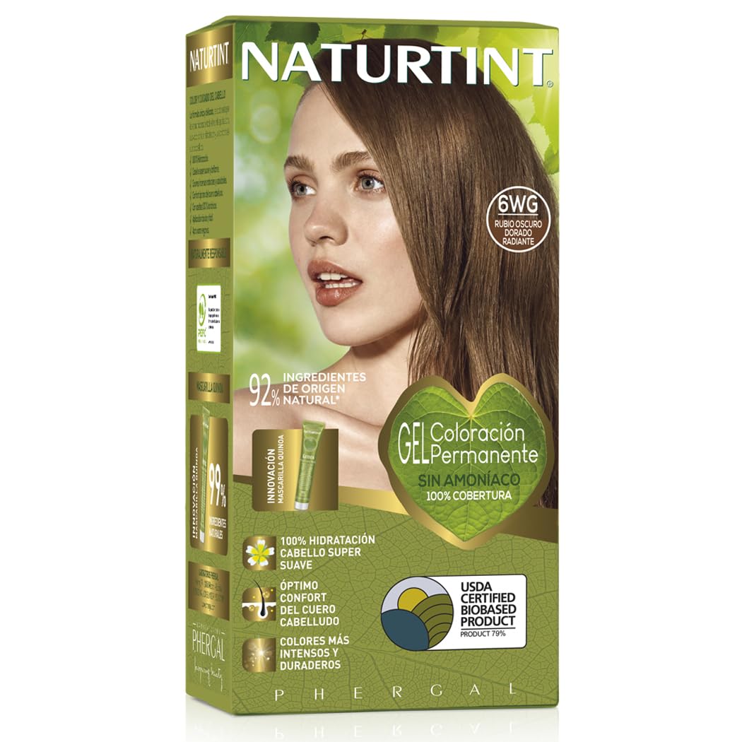 Naturtint Haarfarbe Strahlendes Golden Dunkelblond – ohne Ammoniak