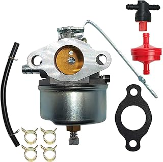 XingLi 632615 Carburetor Fit For Tecumseh 632208 632589 631827 631068A Carb H30 H35 H50 3.5HP Motor H30-35000R H30-35000P H30-35425S H30-35425T H35-45000R engine with Gasket