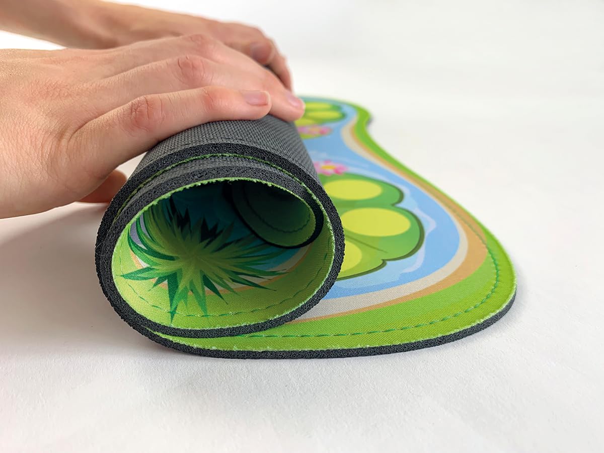 Beleduc Quaki - Tapis de Jeu de Grenouilles Magnétiques - Développement de la Mémoire et Apprendre Les Couleurs pour Enfants 3 Ans - Cadeau Fille Garçon - Jeu Éveil, Motricité