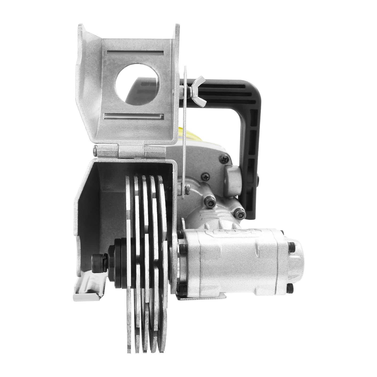 Chaser eléctrico de pared de 4000 W, profundidad de corte ajustable de 30 mm, adaptador extractor de polvo, máquina ranuradora de 6000 rpm para ladrillo y hormigón
