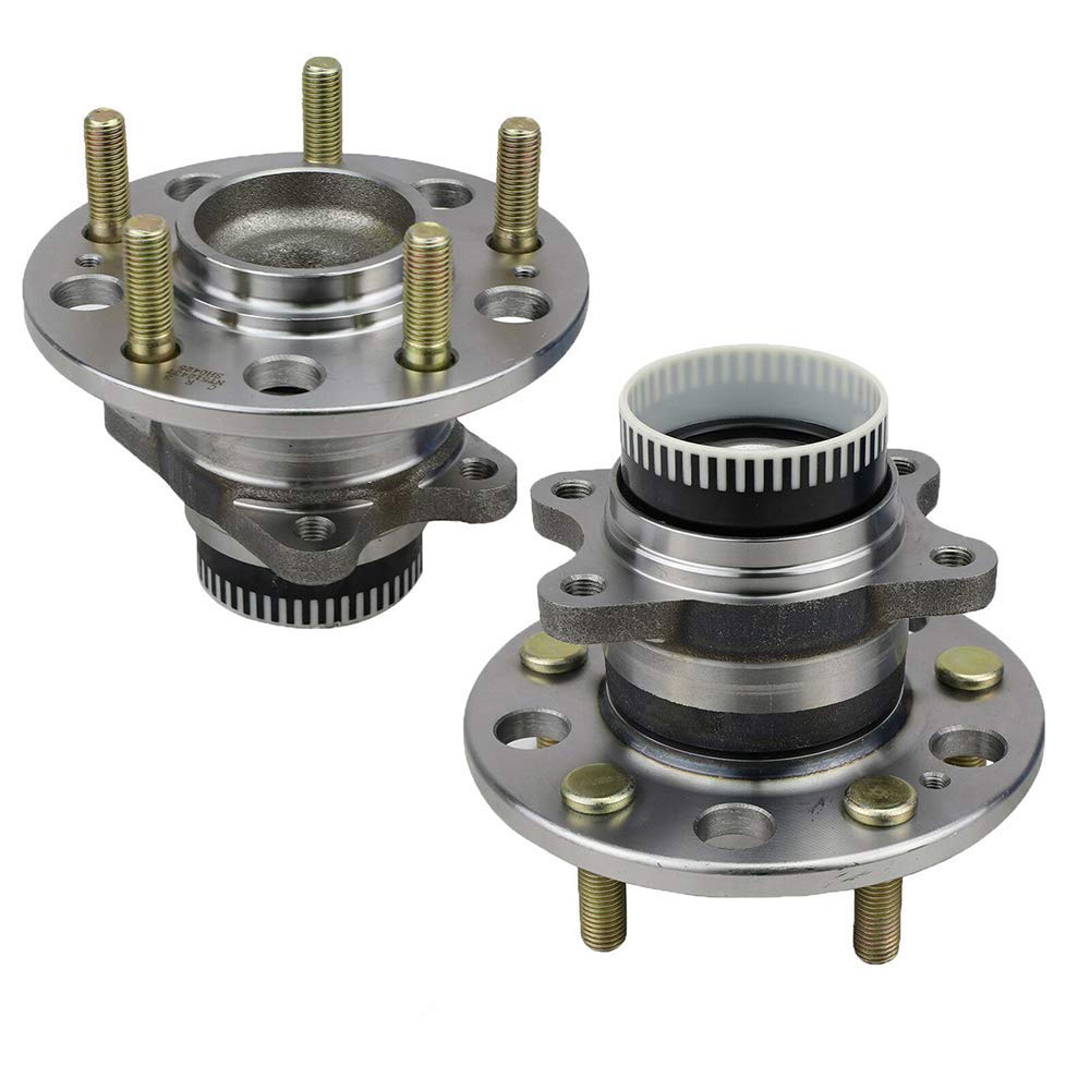 Pair Of Rear Wheel Hub & Bearing Assemblies For Ford Edge, Flex, Taurus 2011-2016