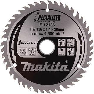 E-12114 TCT Efficut Saw Blade 136 x 20 x 45T