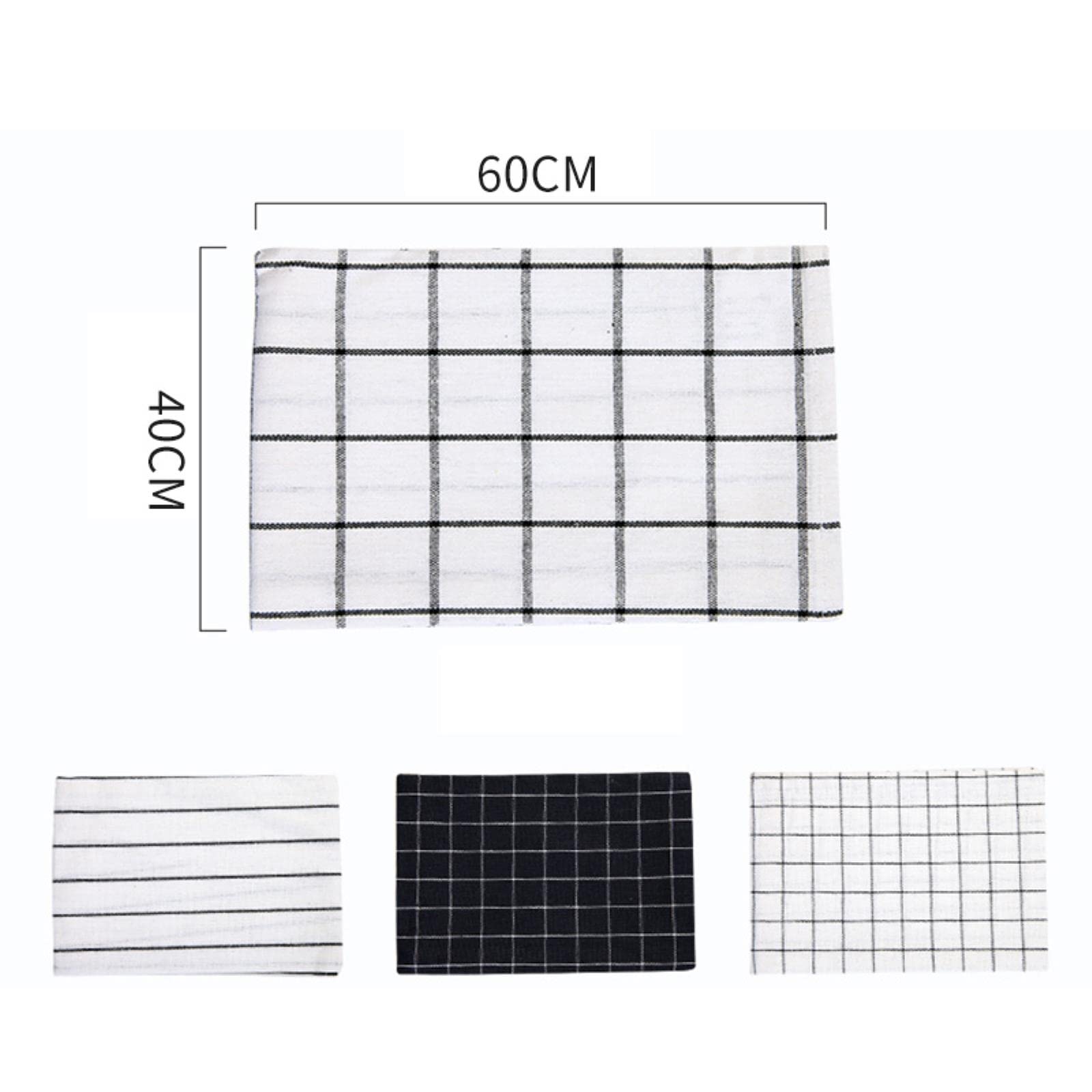 Manteles Individuales Plaid Plaid Placemat Aislamiento Padena De Vajilla Papelada De Mesa Sin Deslizamiento Copa Mat