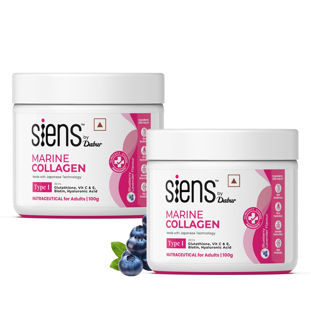 dabur glutathione Buy Siens By Dabur Hydrolyzed Marine Collagen - 200g (100g x 2) | Made with  Japanese technology | Supplement for Women