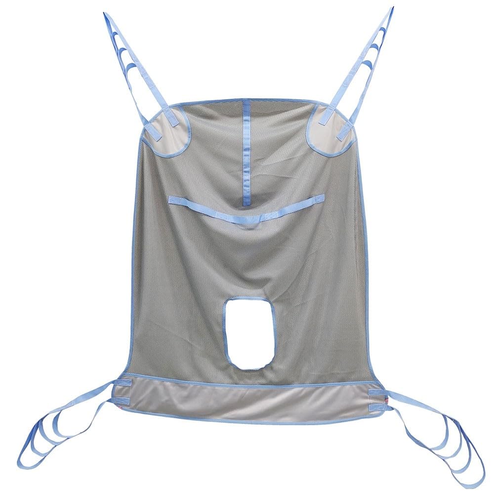 Arnés Elevación Paciente Cuerpo Completo, Grúa de Paciente, Eslinga De Elevación,para Posicionamiento Y Elevación De La Cama,Enfermería, Fácil de Usar Medium