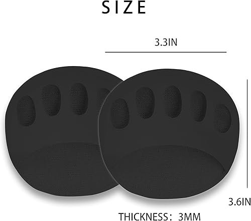 Miniatura 9 de Cojines de bola de pie, almohadillas metatarsianas de tela de nido de abeja, almohadillas invisibles para mujeres y hombres, almohadillas