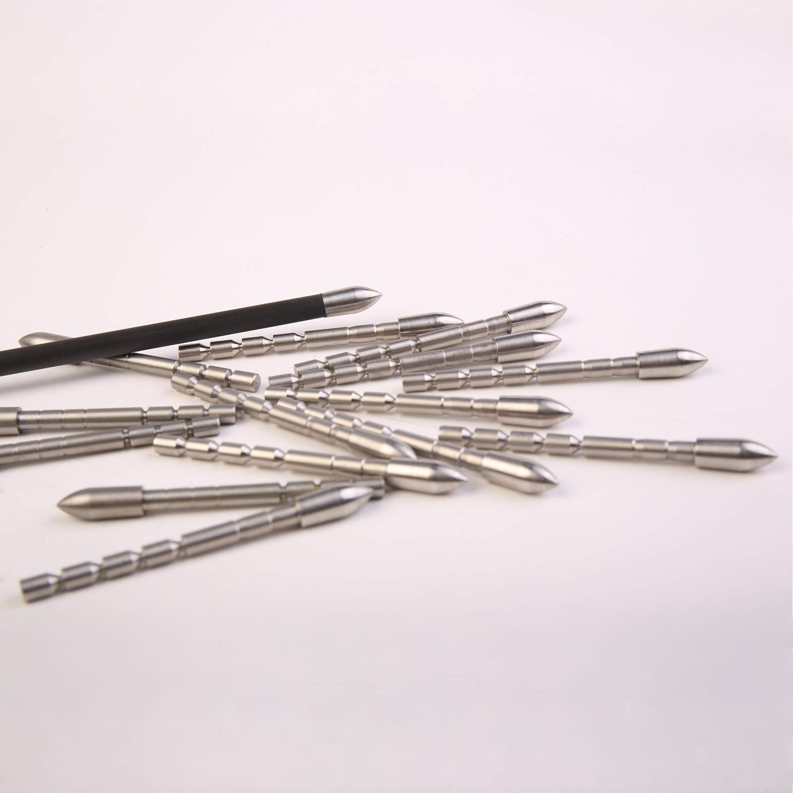 BICASTER Pointes de flèches ID 4,2 mm à Coller - 24 pièces