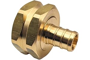 PEX FAUCET: 1/2" PEX Barb to 3/4" Female GHT Adapter
