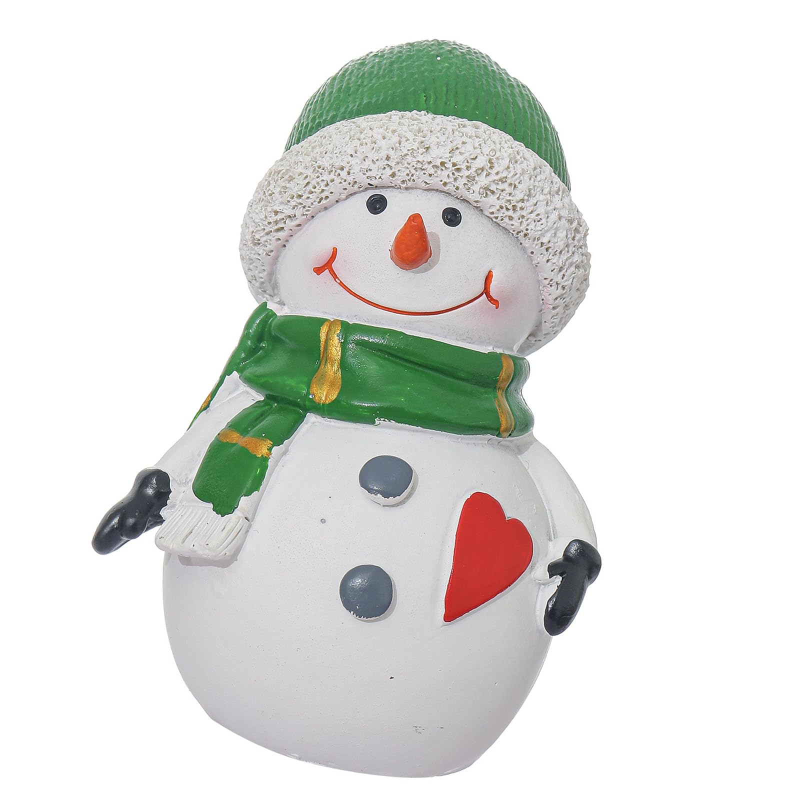 Fahoujs Attractive Animal Snowman Resin Statue Outdoor Garden Decor Weatherproof Handcrafted Sculpture For Yard Creative Resin Yard Ornament