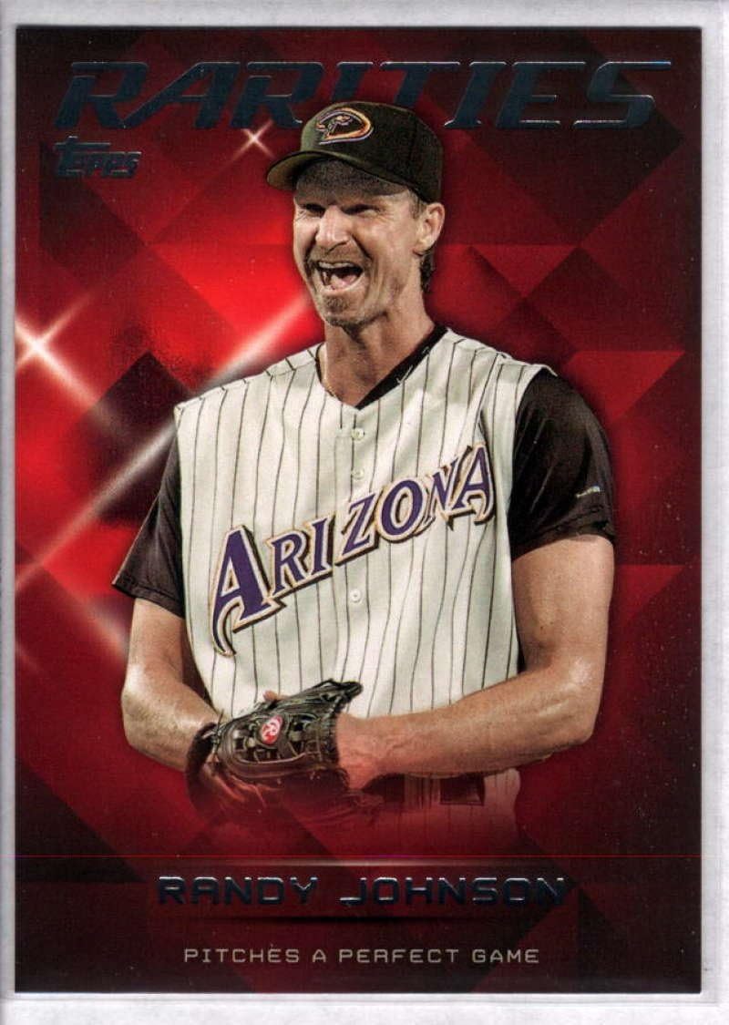 2015 Topps Update Rarities #R-13 Randy Johnson Diamondbacks Baseball Card NM-MT