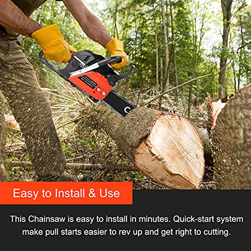62CC 20-Inch Gas Chainsaw