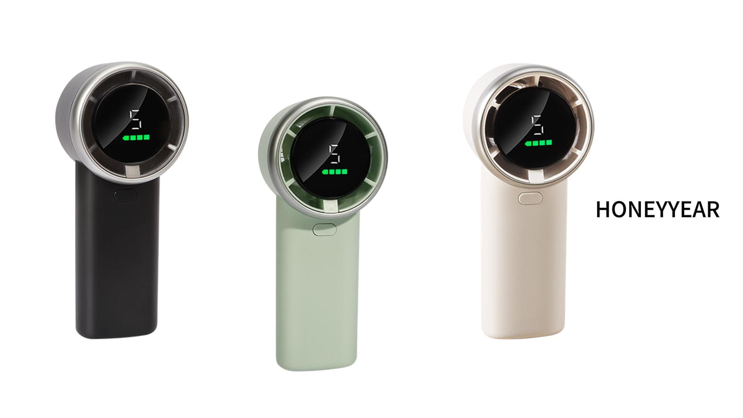 Ventilateur de Cou Portable - 4 Turbo Pliables Sans Pales Ventilateur