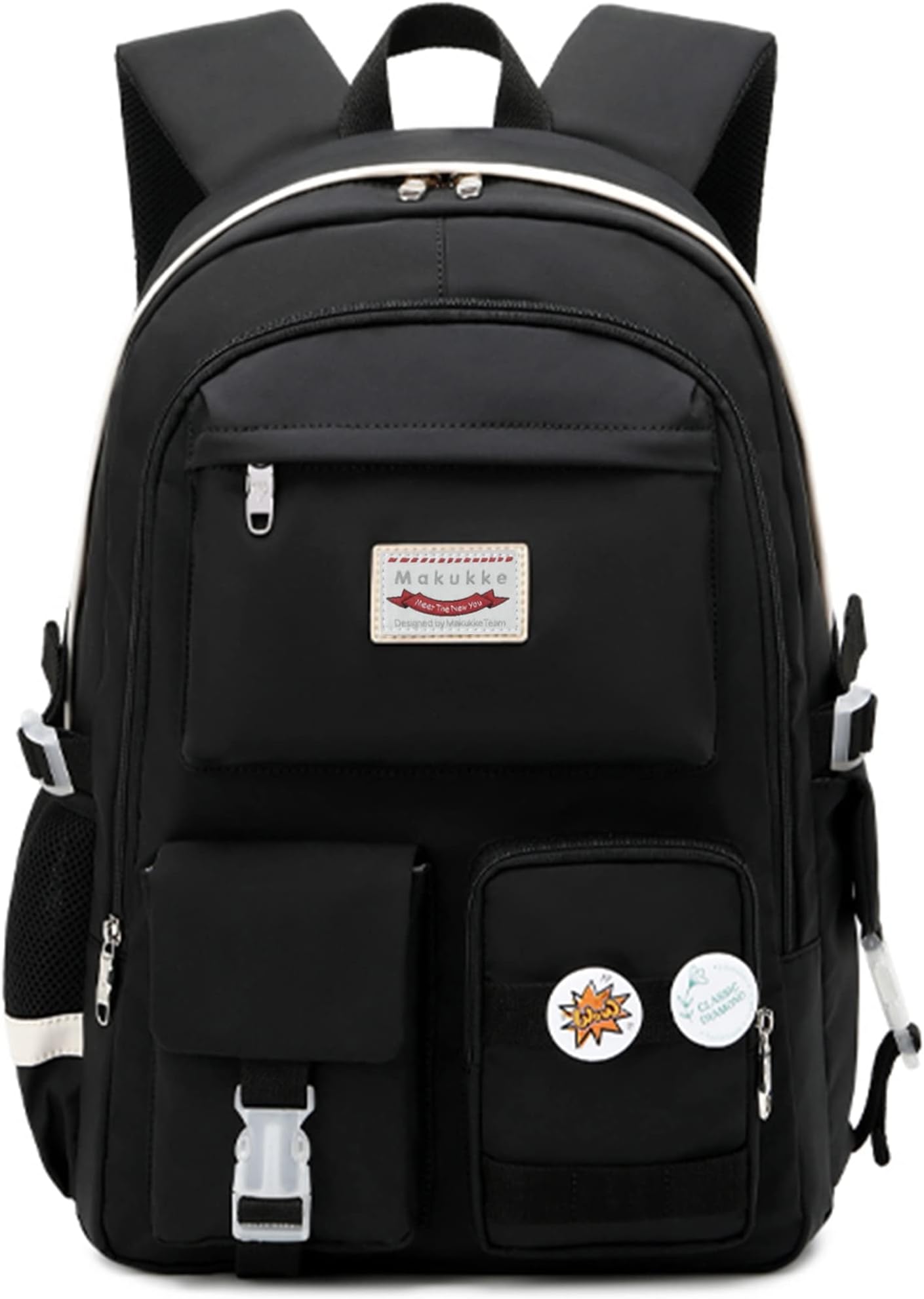 Rucksack Damen - Schulrucksack Mdchen Teenager, Cute Anime Bookbag Frauen Casual Daypack Anti-Theft Ruckscke fr Universitt Reisen Freizeit Arbeit