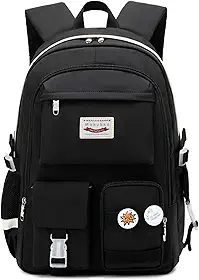 Makukke Mochilas Escolares para Meninas Adolescentes - Mochilas para Laptops de 15,6 Polegadas para a Faculdade Bolsa de Livros Bonita Antirroubo para Mulheres Mochila Casual