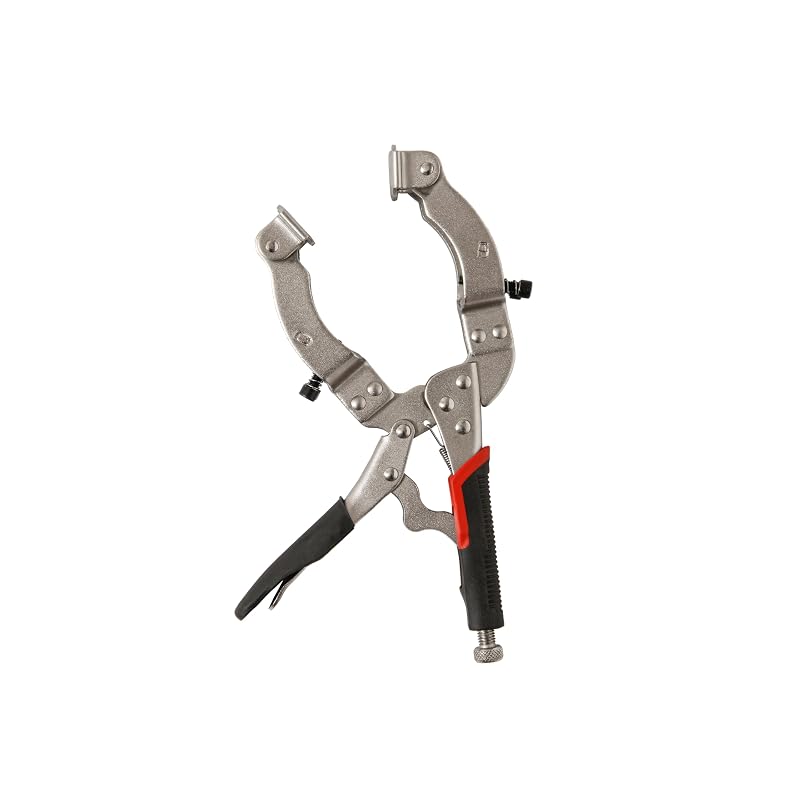 Alicate de pressão tipo C para soldagem de tubos Xiao & Dao Pro, abertura de até 12,7 cm, 14 polegadas (35,6 cm), 1 unidade