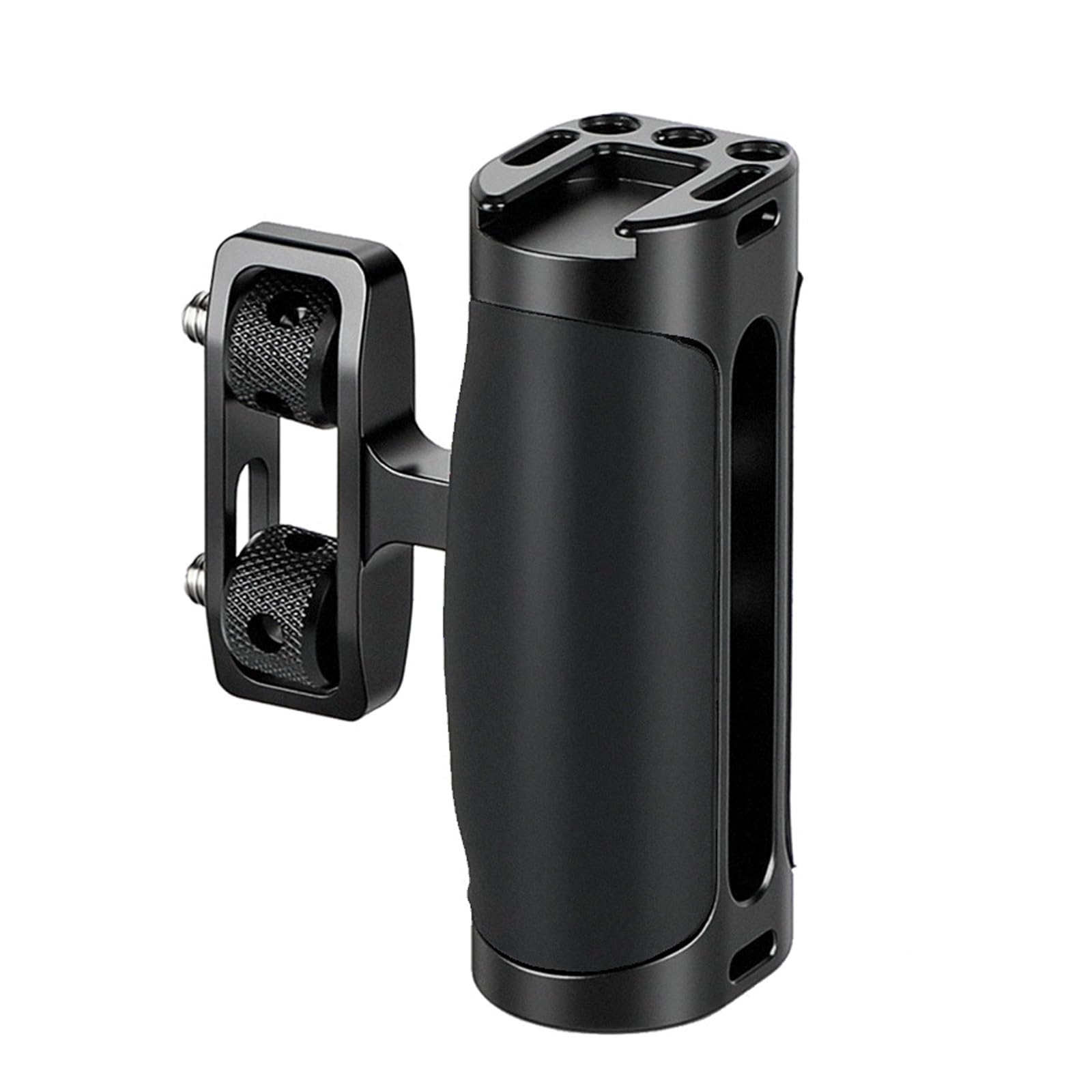 Impugnatura ergonomica laterale con attacco a vite da 1/4 pollici per fotocamera DSLR Cage impedisce scivolamenti accessori di montaggio facili a sgancio rapido impugnatura laterale