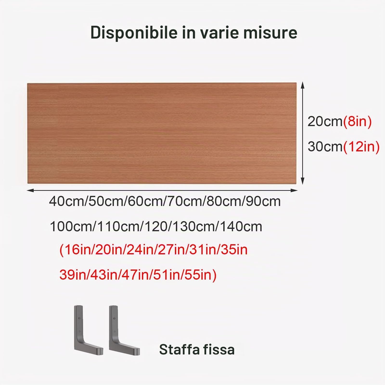 WXXZCE Mensola Sopra Termosifone, Ripiano Portaoggetti Rimovibile, Copri Termosifone, per Casa e Ufficio(40x30cm/16x12in)