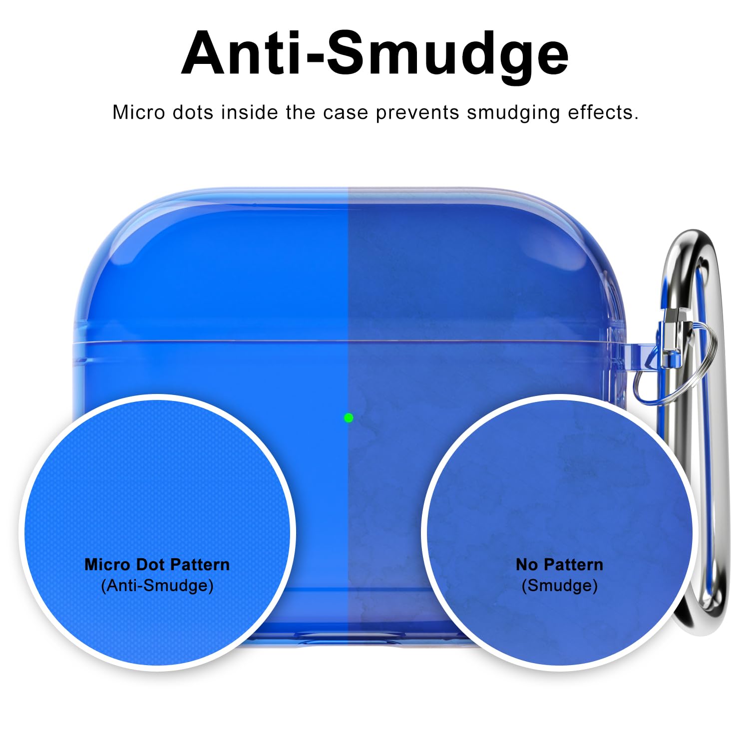Svanove for Airpods 4 Case Clear Hard, Transparent Simple Cute Airpods 4th Generation Case with Keychain, Girly Y2k Aesthetic Trendy Airpods Cover Accessories for Women Girl, Neon Hot Pink — view 169