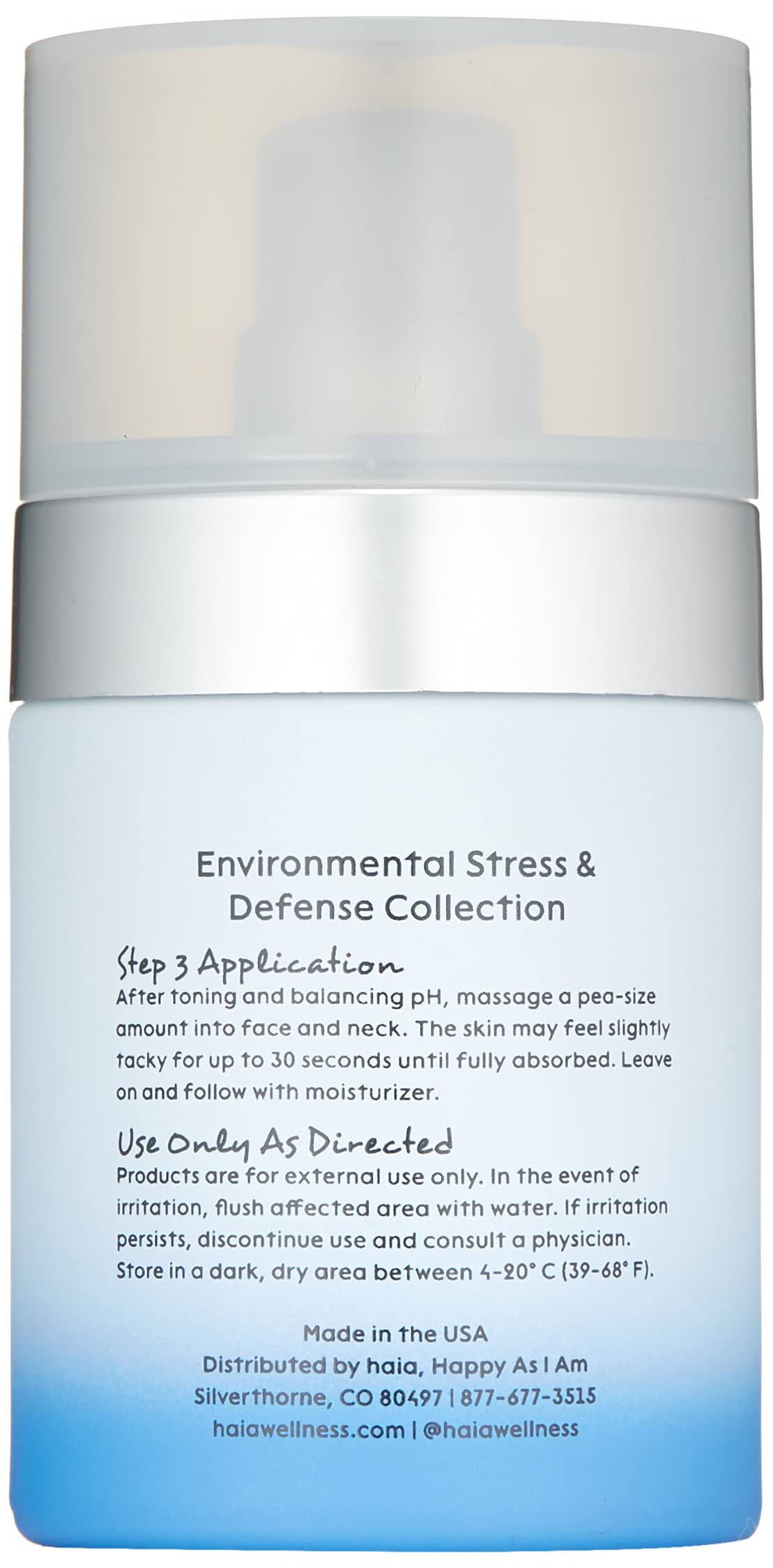 haia "I am Confident" - Extremophile Cellular Reset Serum