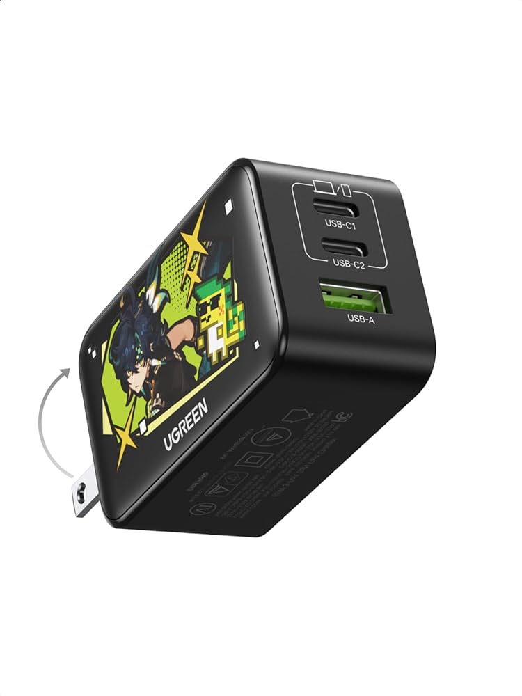 Amazon | UGREEN Nexode 急速充電器 Type-C 65W 原神モデル iphone17