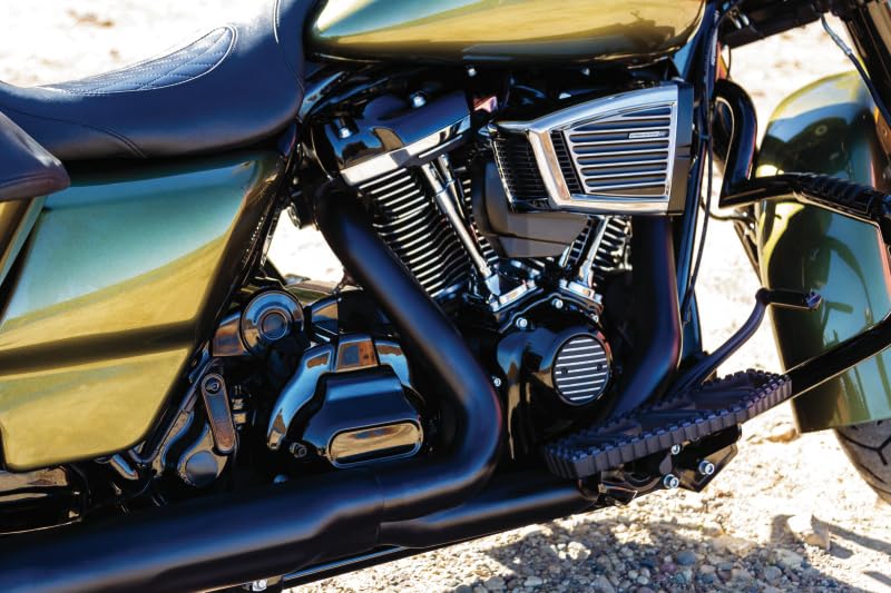 Composant de Filtre Kuryakyn 9363 Façade Classique Hypercharger ES Noir - 3