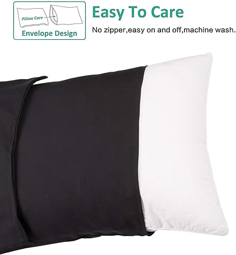 Miniatura 2 de NTBAY Paquete de 12 fundas de almohada King 100% microfibra cepillada, súper suaves y acogedoras, resistentes a las arrugas, la decoloración y las