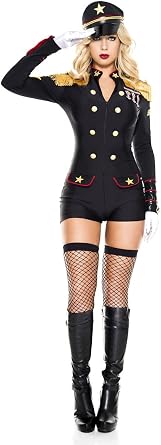 Music Legs Military General Beauty Costume