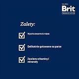 Brit Zestaw wysokiej jakości karmy dla kotów, 4 smaki, ryba w sosie, 4 x 100 g