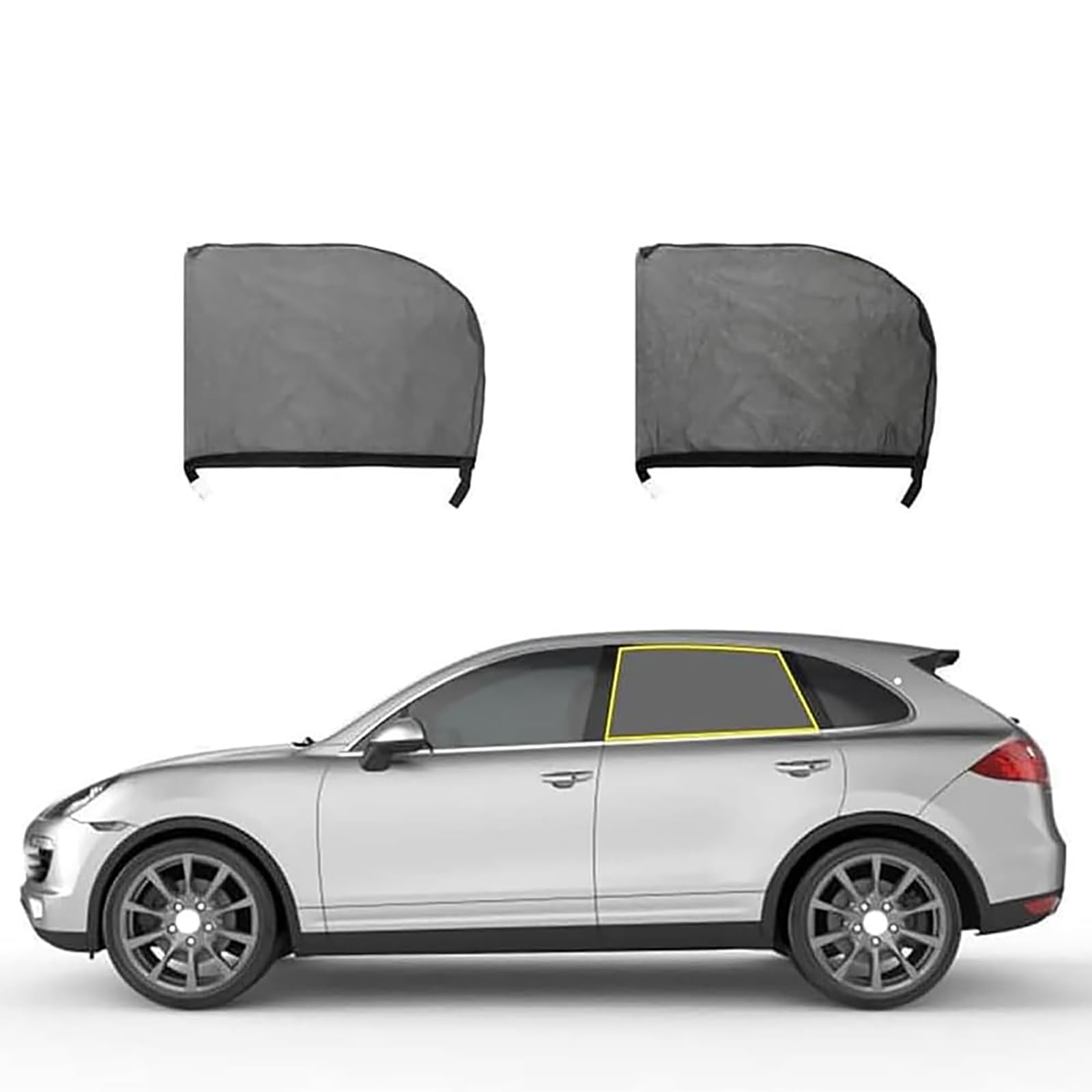 Sonnenschutz Folien Für BMW I5 Touring (G61) 2024/25 - Seitenscheiben Verdunkelung, UV-Schutz, Abnehmbar