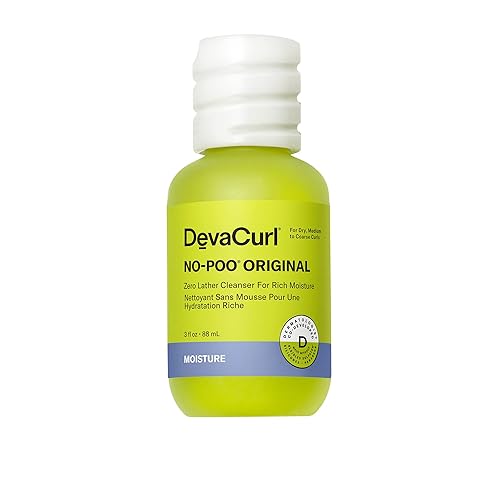 DevaCurl No-Poo Original Zero Lather Cleanser para una rica humedad  No se pelan  Hidrata los rizos  Todos los tipos de rizos disponible en Yaxa Peru