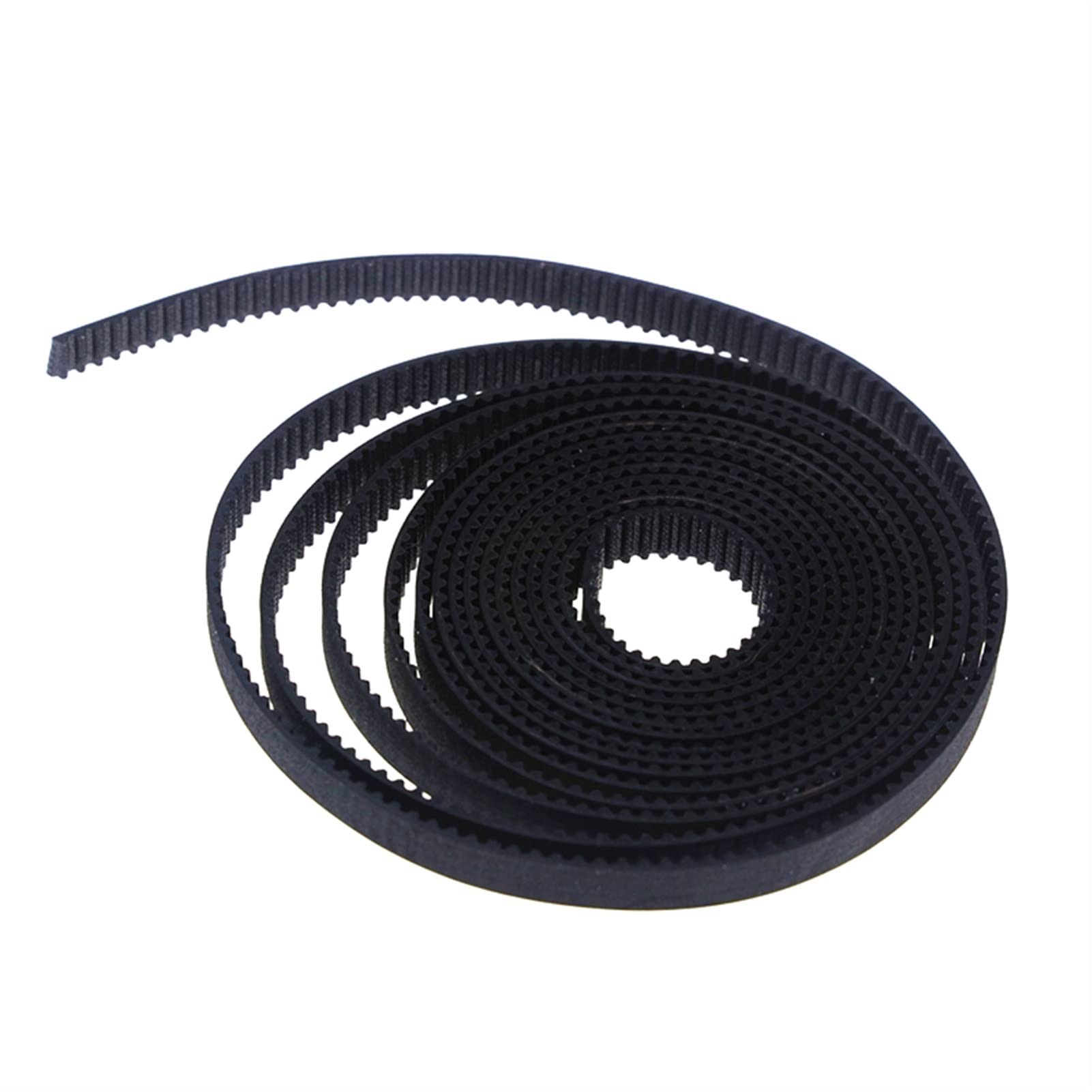 Correa sincrónica 2GT Ancho 6 mm 1 m 2 m 5 m 10 m / lote abierto correa dentada ancho 6 mm 2GT correa corte de fibra de goma para impresora 3D, suave y eficiente