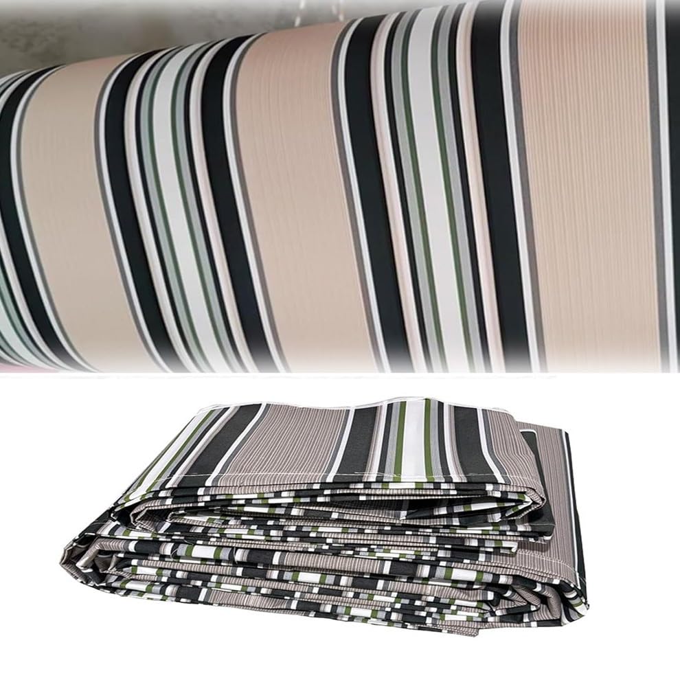 Tissu de rechange rétractable pour remplacer une toile de store usée ou décolorée