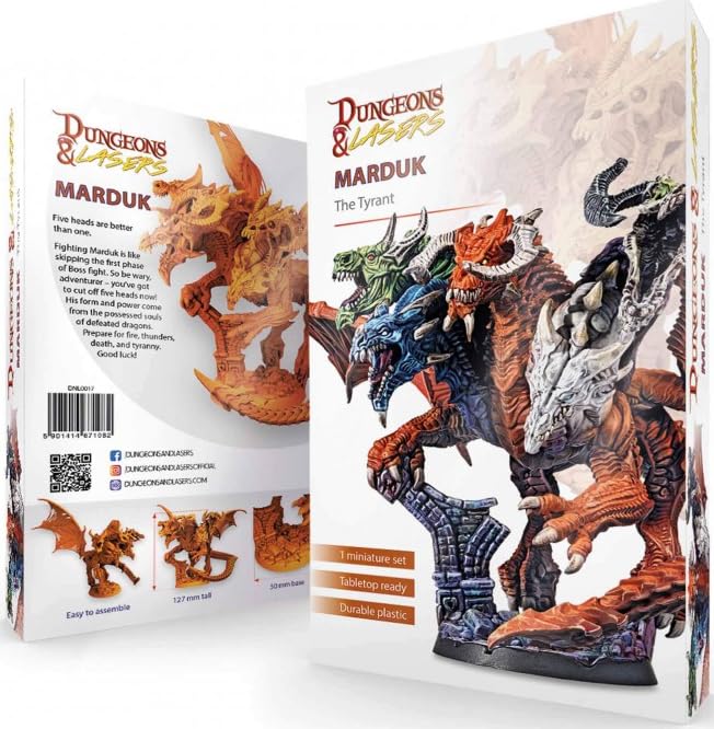 Figurines Marduk Le Tyran animer vos soirées jeux de société Dungeons & Lasers