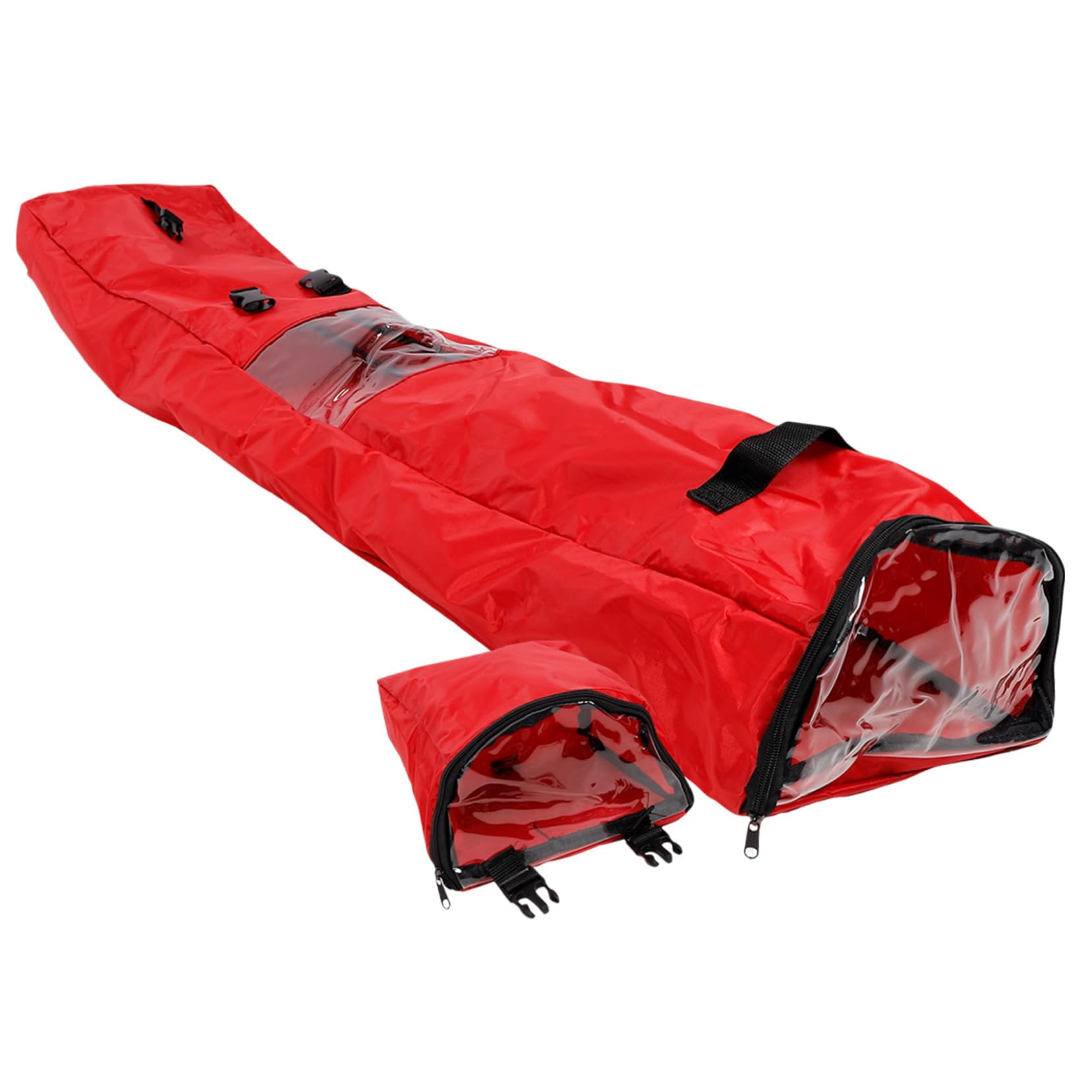 KOMBIUDA Geschenkpapier-aufbewahrungsbeutel Geschenkpapier-organizer für Weihnachtsgeschenke Tragbare Verpackungsbeutel aus Strapazierfähigem Oxford
