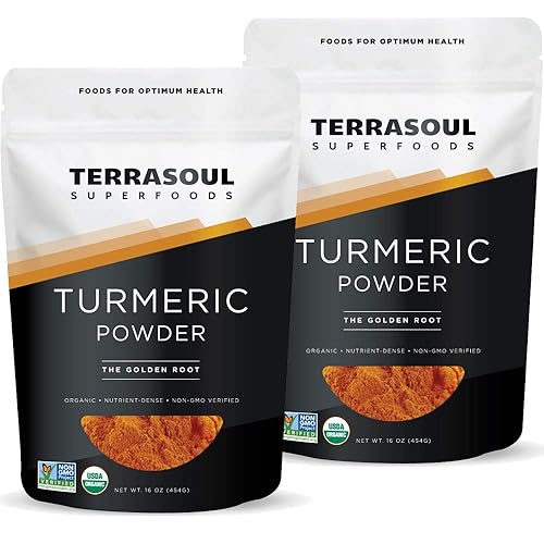 terrasoul Superfoods polvo orgánico de cúrcuma