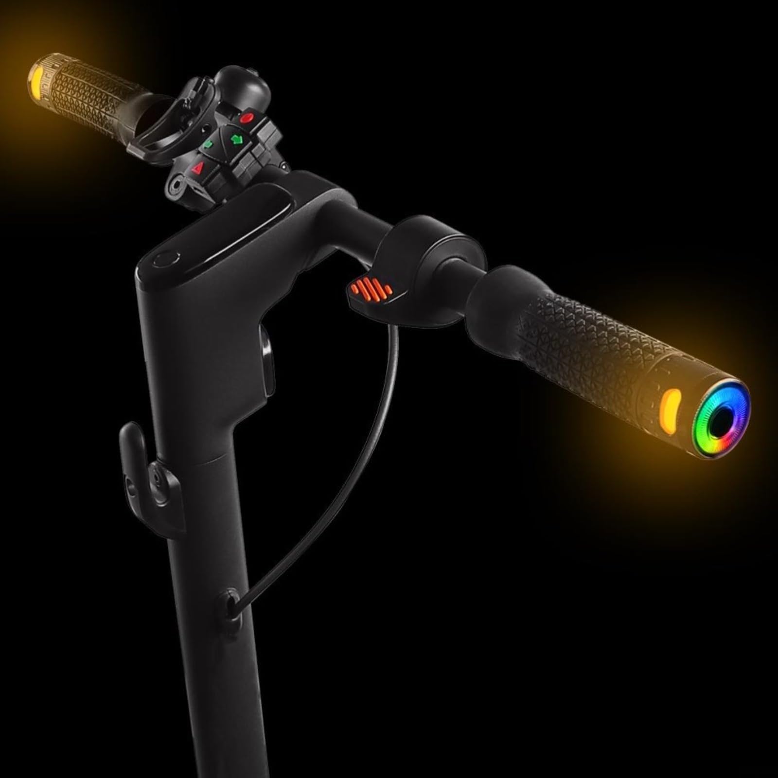 Kit de clignotants LED pour vélo, scooter, clignotants sans fil, étanches, 600 mAh, rechargeable, télécommande gauche droite