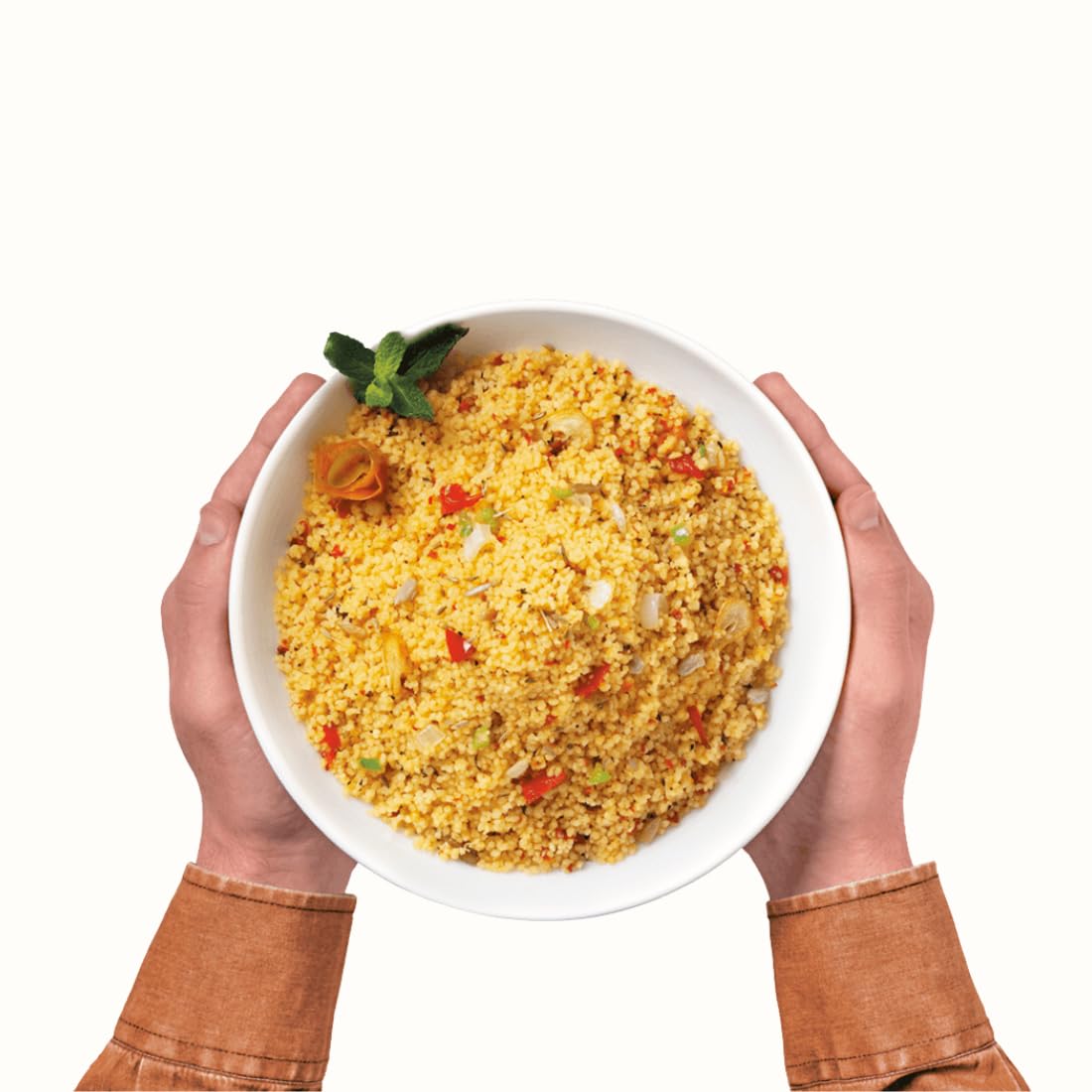 Cous Cous Trevijano - Pack de 7 Bolsas (300 g cada una) - Vegano - No Requiere Refrigeración - Larga Vida Útil - Listo en 5 minutos