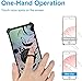 Case for Mobicel VX20 LTE Case Compatible with Mobicel VX20 LTE Phone Case Cover [with Tempered Glass Screen Protector][Hard PC + Soft Silicone][Ring Support] [Silver Reflect Light] DYH-XGS