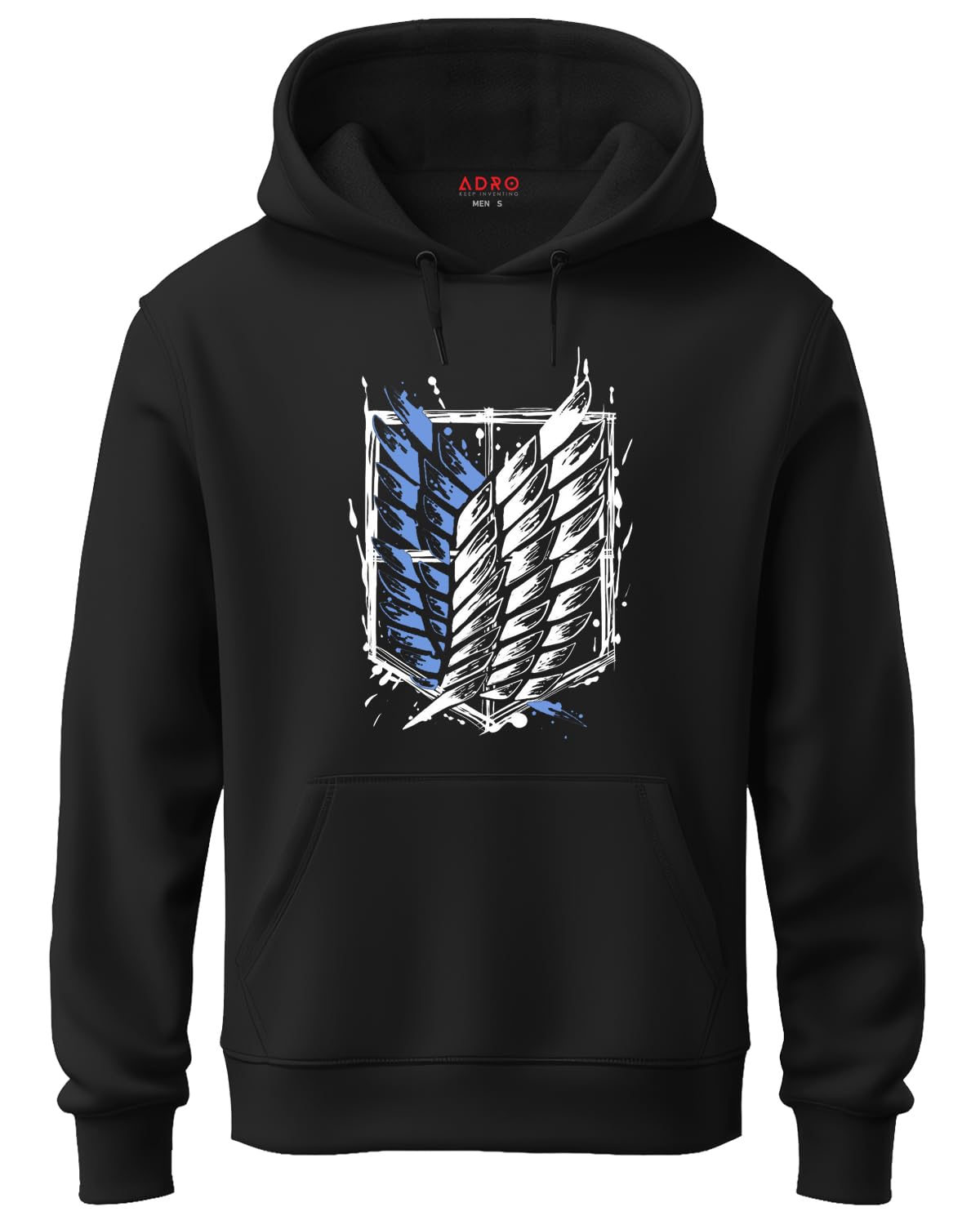 ADRO Mens Attack on Titan Printed Hoodies