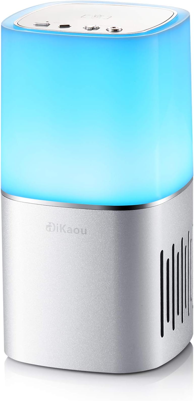 DIKAOU Night Light Bluetooth Speaker, Gifts for Teenage Girls Boys Kids, Christmas Birthday Gifts for 9 10 11 12 13 14 15 Year Old Teenage Girls Boys Teen, Dimmable Table Lamp with Color Changing