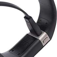 Vista 2 de Kissmart Cargador para Fitbit Charge/Force, Repalcement Cable de carga USB para Fitbit Charge/Force Smart Wristband