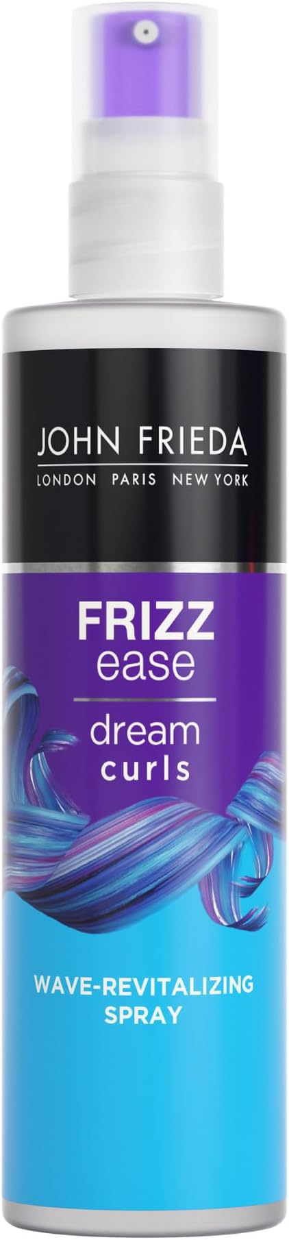 Dream Curls Wave Revitalizing Spray, Light Moringa Oil Spray for Wavy Hair, Curly Girl Method Approved, Anti Frizz Curl Defining Spray, 5 Oz