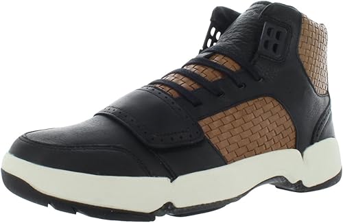 Amazon Creative Recreation Cesario Archiveメンズwovenレザーストラップスニーカーblack Brown Creative Recreation クリエイティブレクリエーション スニーカー